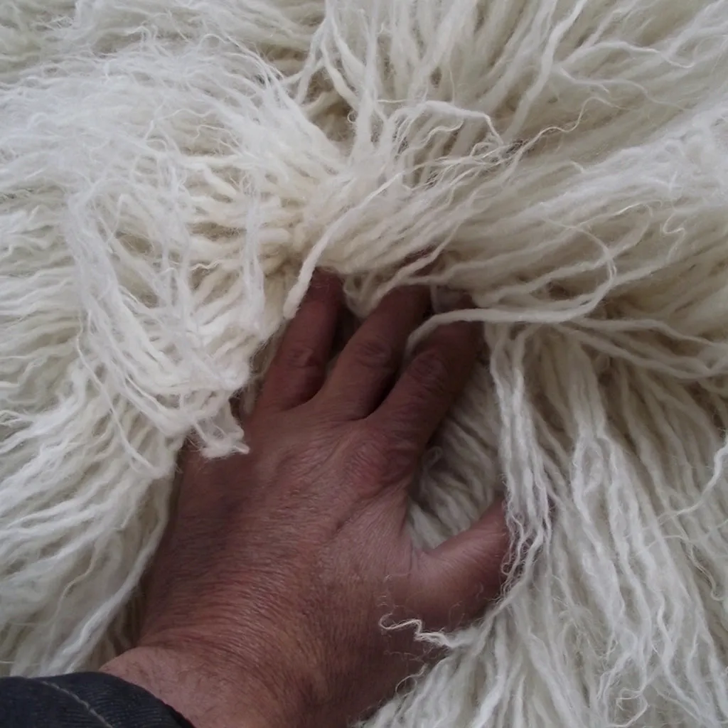 WILD AND GORGEOUS FLOKATI RUG | LONG 6" WOOL PILE | 6000 GRAM WEIGHT