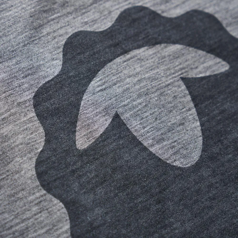 Womens Merino 150 Emblem Tee (Charcoal)