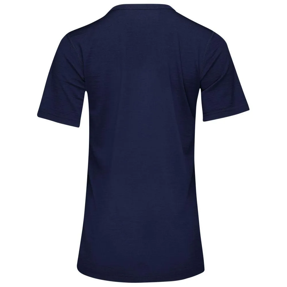 Womens Merino 150 Mountains Tee (Navy)