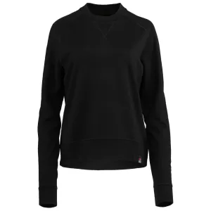 Womens Merino 260 Lounge Sweatshirt (Black)
