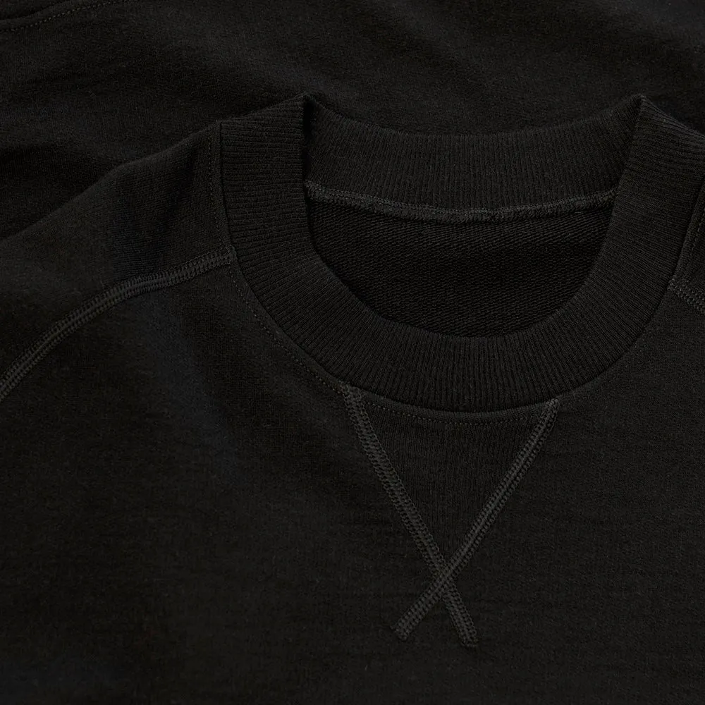 Womens Merino 260 Lounge Sweatshirt (Black)