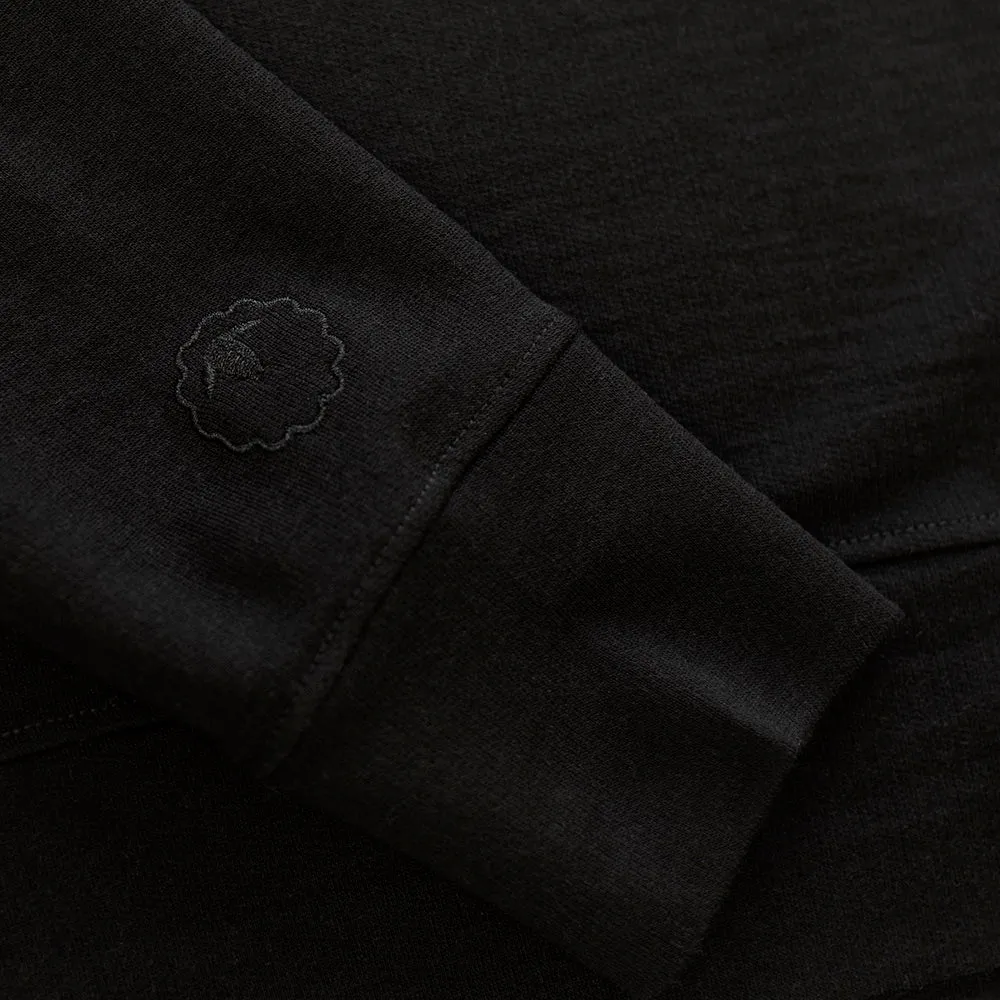 Womens Merino 260 Lounge Sweatshirt (Black)