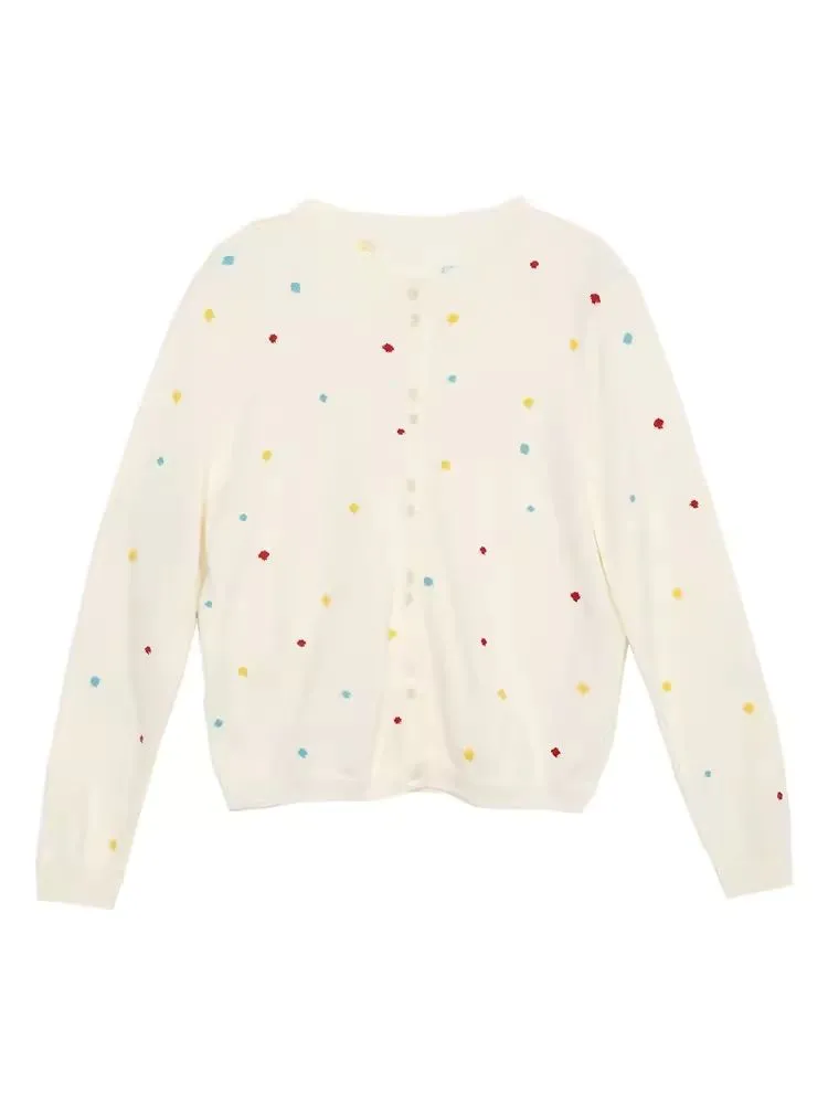 Wool Loose Beige Cardigan【s0000007494】